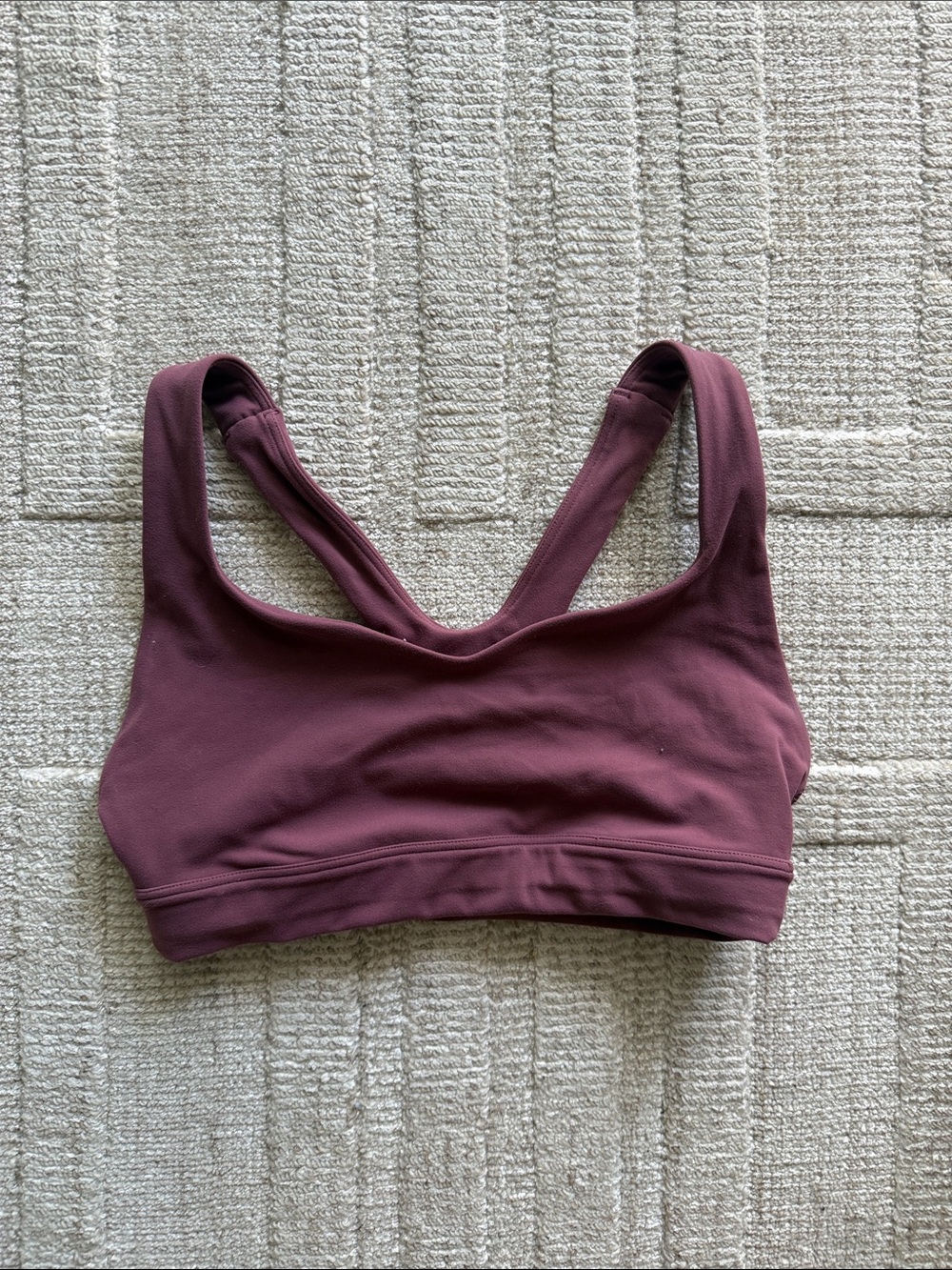 CALIA by Carrie Underwood Plum Racerback Sports Bra